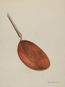 Sugar Dipper, c. 1939. Creator: Annie B Johnston.