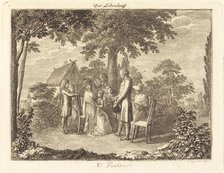Family Grown, 1793. Creator: Daniel Nikolaus Chodowiecki.