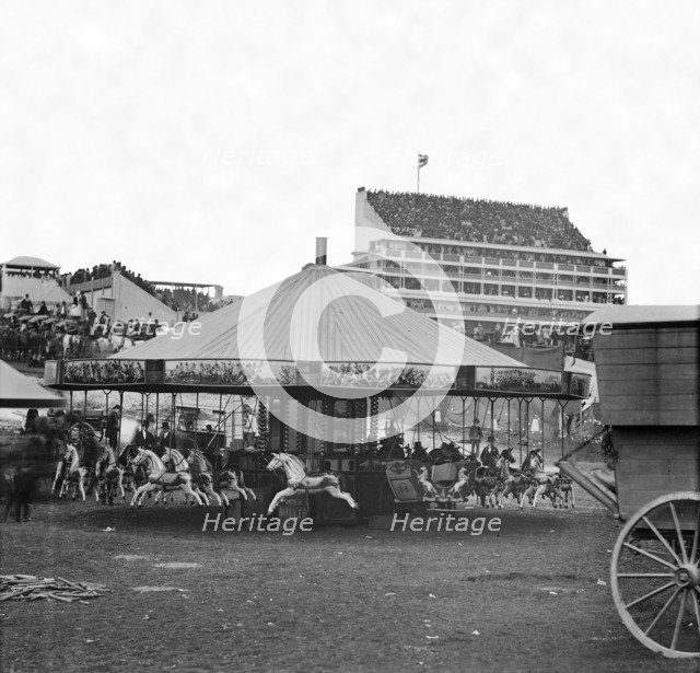 Epsom Racecourse, Surrey, c1870-c1900. Artist: York & Son