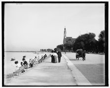 Lake Shore Drive, Jackson Park, Chicago, Ill., c1907. Creator: Unknown.