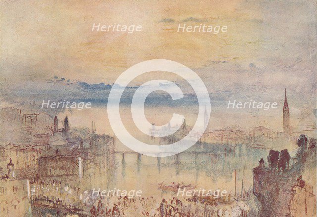 'Zurich', 1909. Artist: JMW Turner.