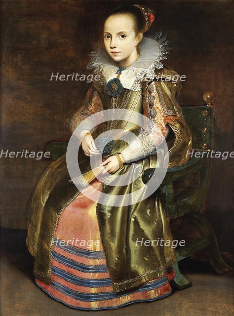 Cornelia or Elisabeth Vekemans, 1625. Creator: Vos, Cornelis de (1584-1651).