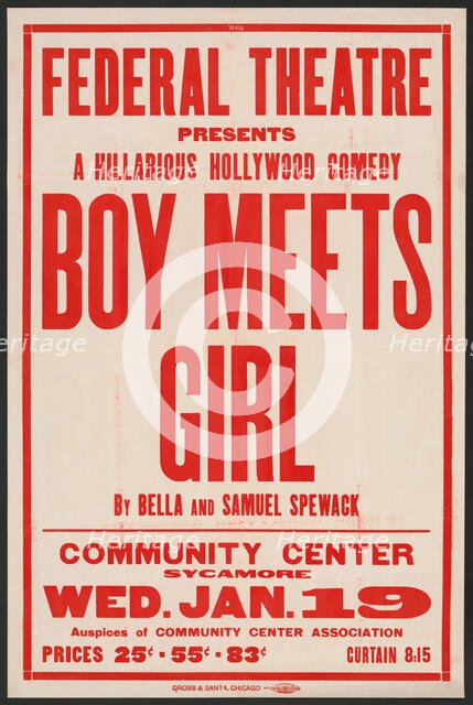 Boy Meets Girl, [193-]. Creator: Unknown.