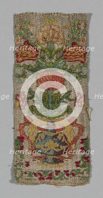 Fragment, Spain, 19th century. Creator: Unknown.