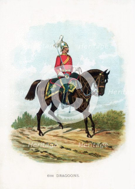 '6th Dragoons', 1889. Artist: Unknown