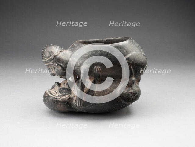 Jar in the Form of an Erotic Scene, A.D. 1200/1470. Creator: Unknown.