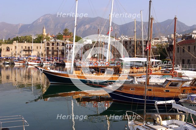 Harbour of Kyrenia (Girne), North Cyprus.