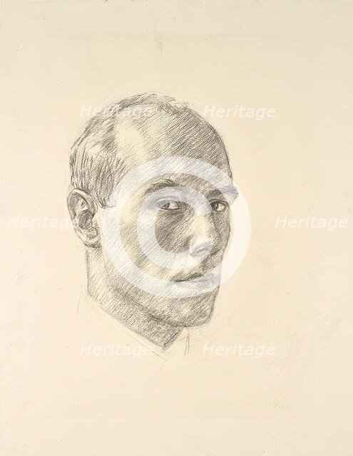 Self-portrait, 1928. Creator: Walther Gamerith.