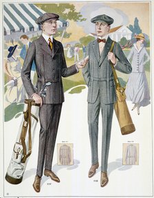 Golfing fashions, c1910s. Artist: Unknown