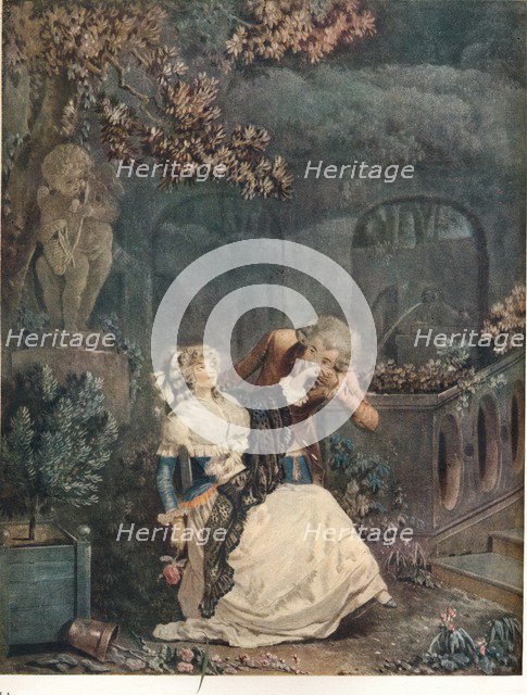 La Main, 1788, (1916). Artist: Philibert Louis Debucourt