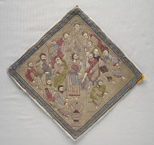 Ecclesiastical Embroidery (Epigonation) , 17th-18th century. Creator: Unknown.