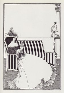 Cover Design for Smithers' Catalogue of Rare Books, 1896. Creator: Aubrey Beardsley.