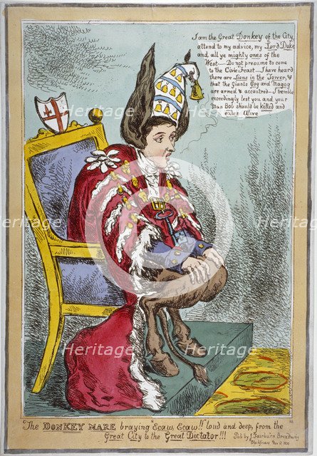 'The Donkey Mare...', 1830. Artist: Anon