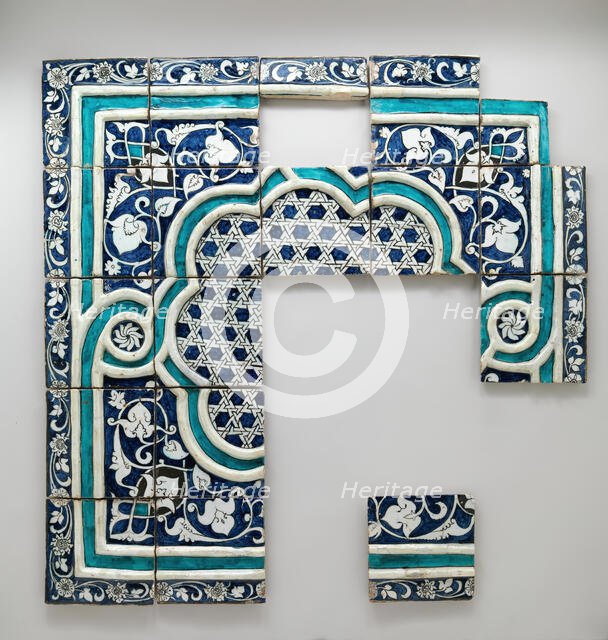 Tile Panel, Syria, ca. 1430. Creator: Unknown.