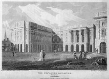 The Exchange Buildings, (Liverpool), Lancashire, August 1808. Artist: Unknown