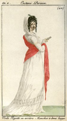 French fashions of the 19th century, 1803 (1938). Artist: Unknown