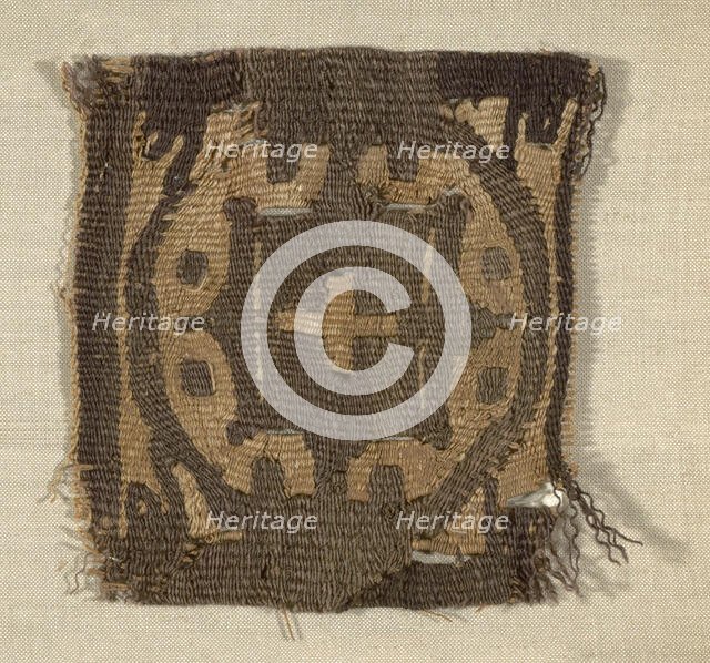 Fragment, Egypt, Roman period (30 B.C.- 641 A.D.), 5th/6th century. Creator: Unknown.