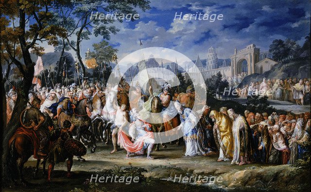 'Entry of Alexander the Great into Babylon', 331 BC, (18th century). Artist: Johann Georg Platzer