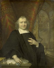 Portrait of Gaspar Fagel, Grand Pensionary of Holland after 1672, 1672-1700. Creator: Unknown.