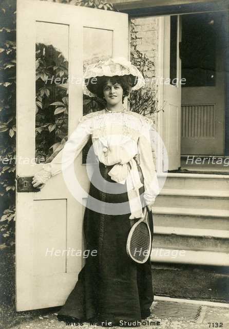 Marie Studholme, British actress, c1900s(?).Artist: Giesen Bros and Co