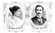 Marriage of the Hon. Miss Peel and Mr. Rochfort Maguire, 1895. Creator: Unknown.
