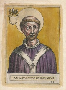 Pope Anastasius I. Creator: Unknown.
