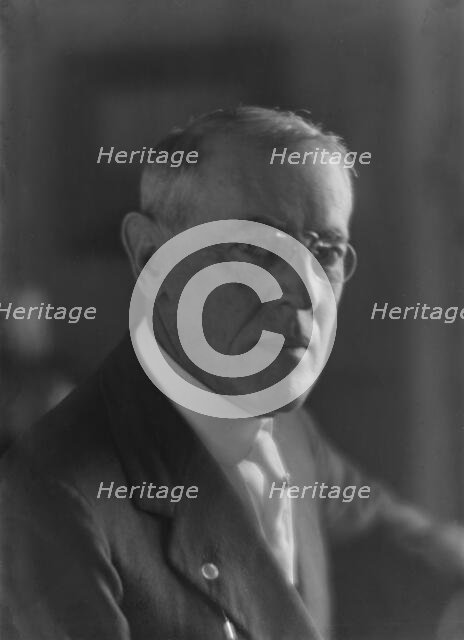 Wilson, Woodrow, President, portrait photograph, 1916 Aug. 7. Creator: Arnold Genthe.