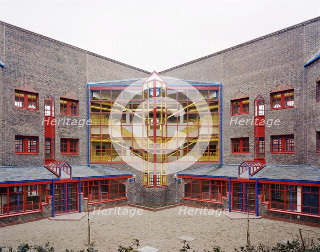 West Dorset County Hospital, Dorchester, West Dorset, Dorset, 08/04/1987. Creator: John Laing plc.