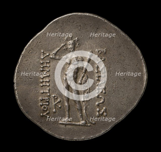 Indo-Greek Coin, 200-180 BC. Artist: Unknown.