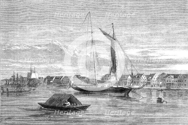 Views in Dutch Guiana: the city of Paramaribo, Surinam, 1864. Creator: Unknown.