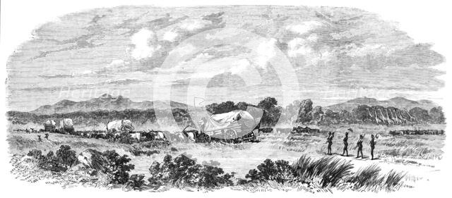 Travelling in Africa: two days without water,1869. Creator: Unknown.