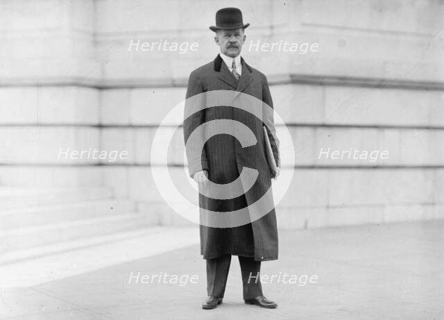 George Walbridge Perkins - Financier, 1911. Creator: Harris & Ewing.