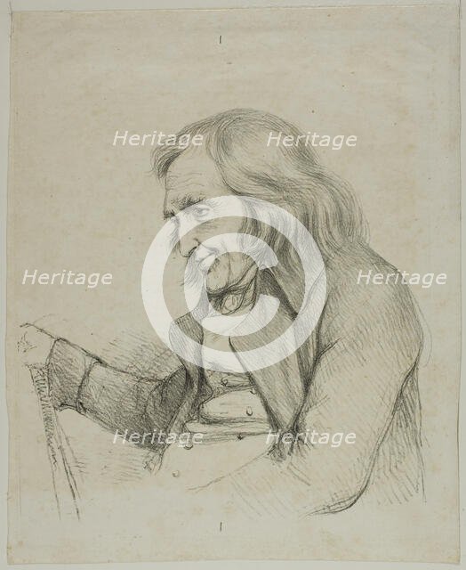 Portrait of an Old Man, 1816. Creator: Vivant Denon.