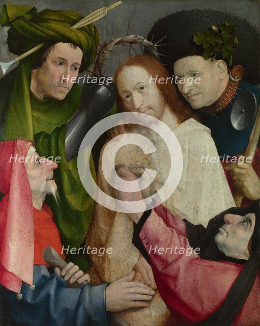 The Mocking of Christ, c. 1500. Artist: Bosch, Hieronymus (c. 1450-1516)