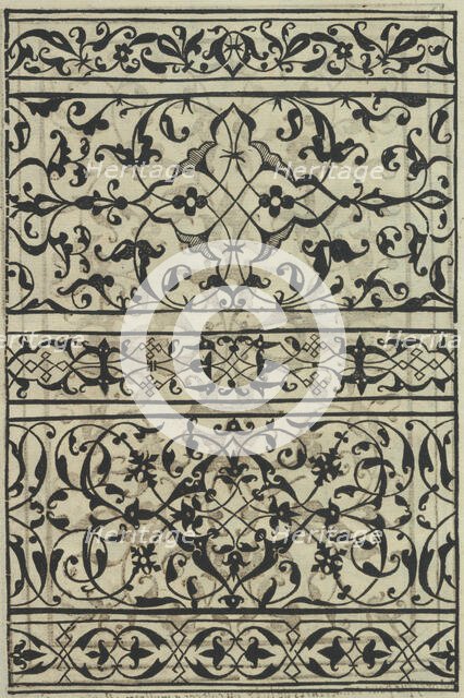 Livre de Moresques, page 12 (recto), 1546. Creator: Francesco di Pellegrino.