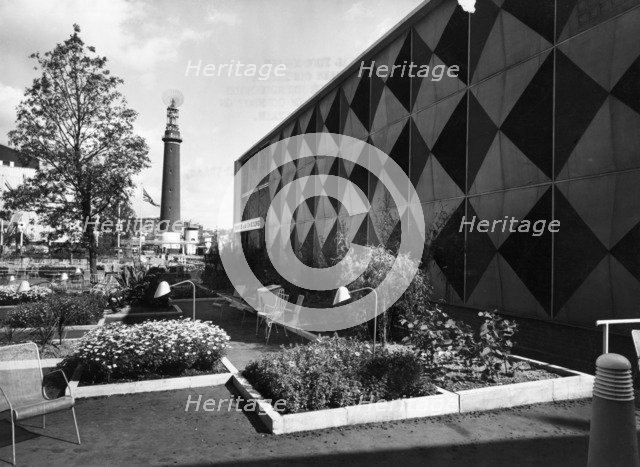 Festival of Britain site, South Bank, Lambeth, London, 1951. Artist: Unknown.