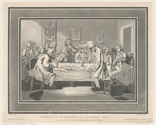 Roderick's Examination at Surgeon's Hall, May 12, 1800., May 12, 1800. Creators: Thomas Rowlandson, Joseph Constantine Stadler.