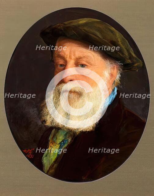 Self Portrait, 1895. Creator: James Clarke Hook.