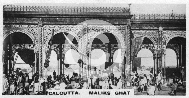 Maliks' Ghat, Calcutta, India, c1925. Artist: Unknown