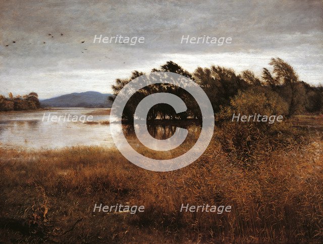 Chill October, 1870. Artist: Millais, John Everett (1829-1896)