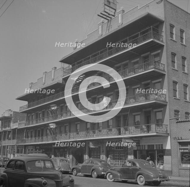 Sign in front of an employment agency, Jacksonville, Florida, 1943. Creator: Gordon Parks.