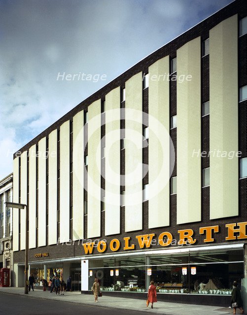 Woolworths, Barnsley store, South Yorkshire, 1971. Artist: Michael Walters
