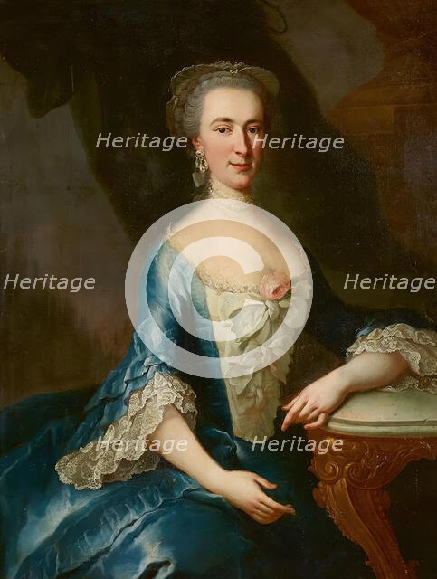 Ms. N. Ruard (born Cappellari?), c1770/1800. Creator: Martin van Meytens.