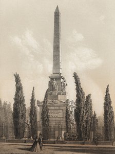 Monument to May 2, obelisk erected in memory of the uprising of 2nd May 1808 in the same place wh…
