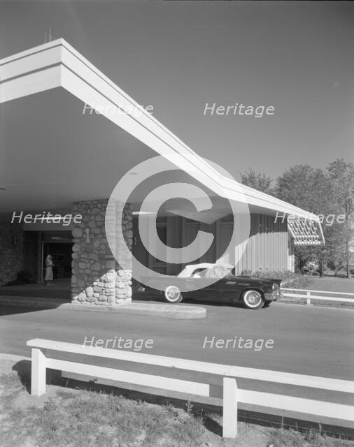 Tamarak Lodge, 1957. Creator: Gottscho-Schleisner, Inc.