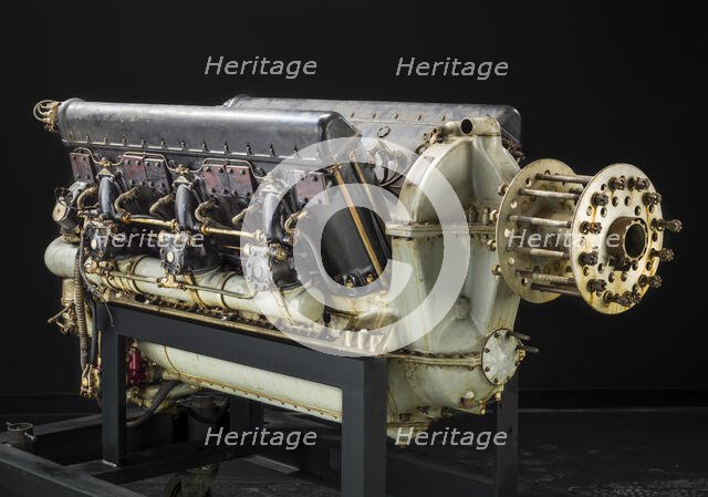 Hispano-Suiza 12YCRS V-12 Engine, ca. 1932. Creator: Hispano-Suiza.