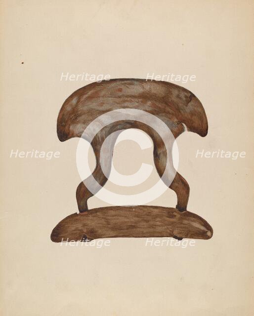 Butter Molder, 1935/1942. Creator: Della Button.