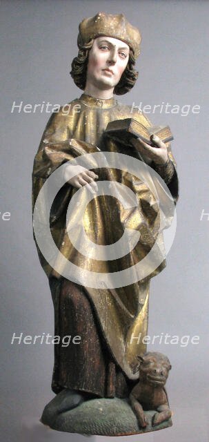 Saint Luke, German, late 15th century. Creator: Unknown.