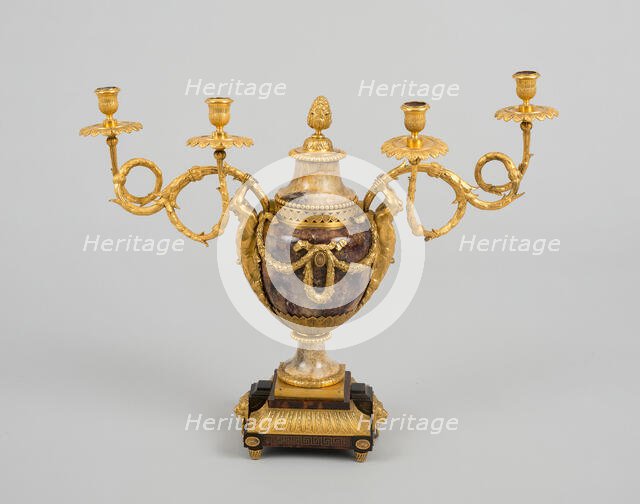 Candelabrum, Birmingham, c. 1770. Creators: Matthew Boulton, John Fothergill.
