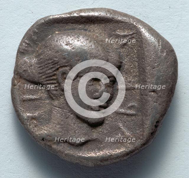 Half Drachm: Despoina (reverse), 490-417 BC. Creator: Unknown.